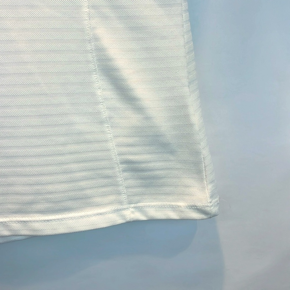Bermuda Sands White Wicking Polo - Picture 3 of 6